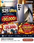 Samsung Galaxy S25 Ultra Dhanteras offer at World of Technology